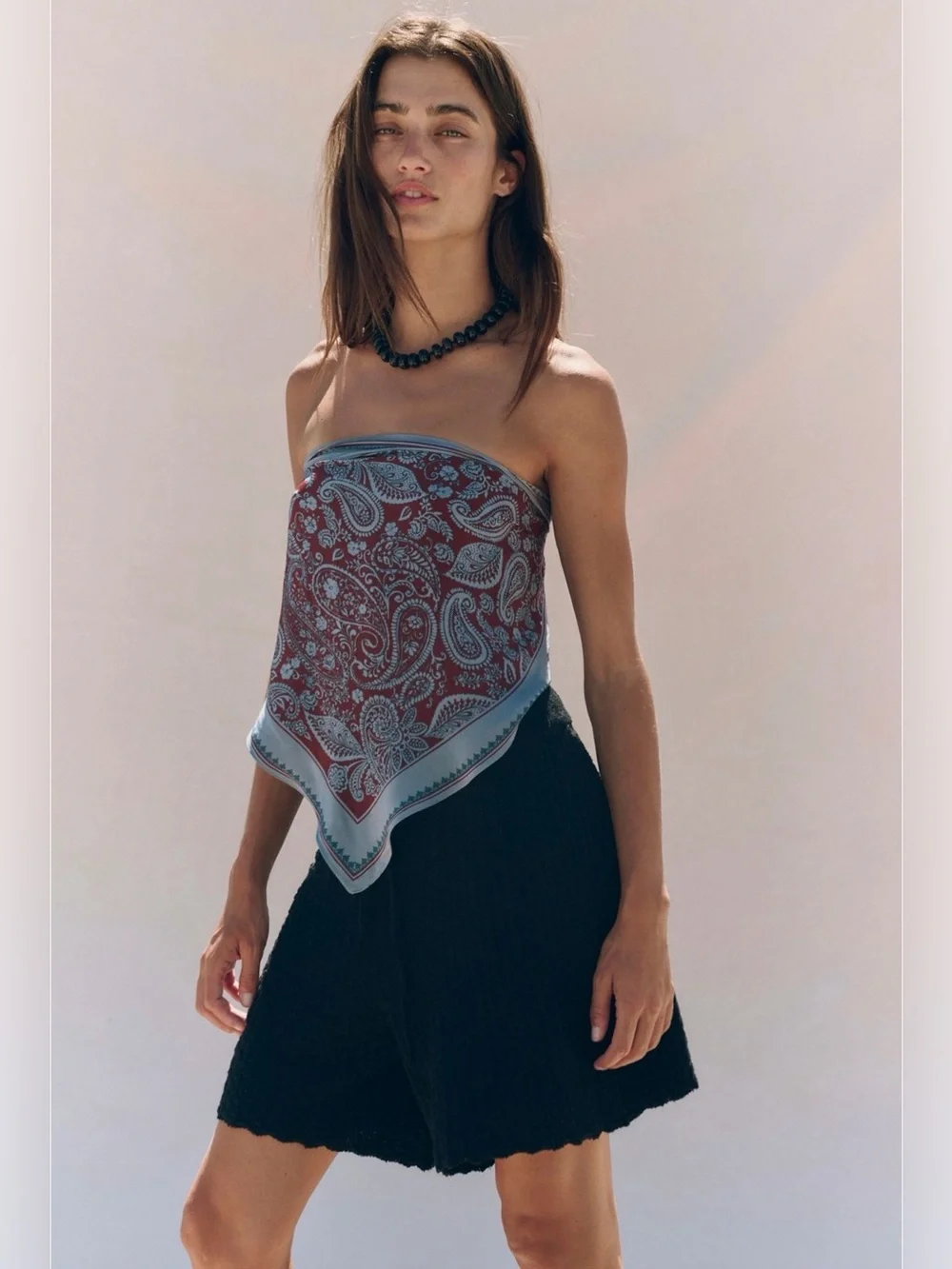 Free People Rowan Sweater Short Set